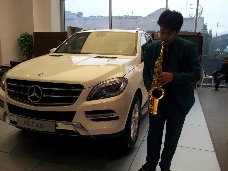 best saxophone artist bangalore